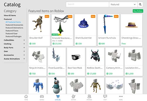 Roblox Robux Cash Shop